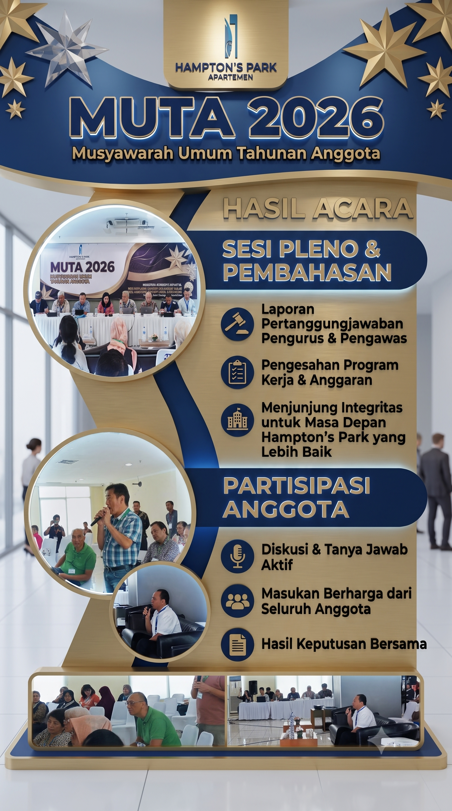 Pengumuman MUTA & Townhall Meeting PPPSRS