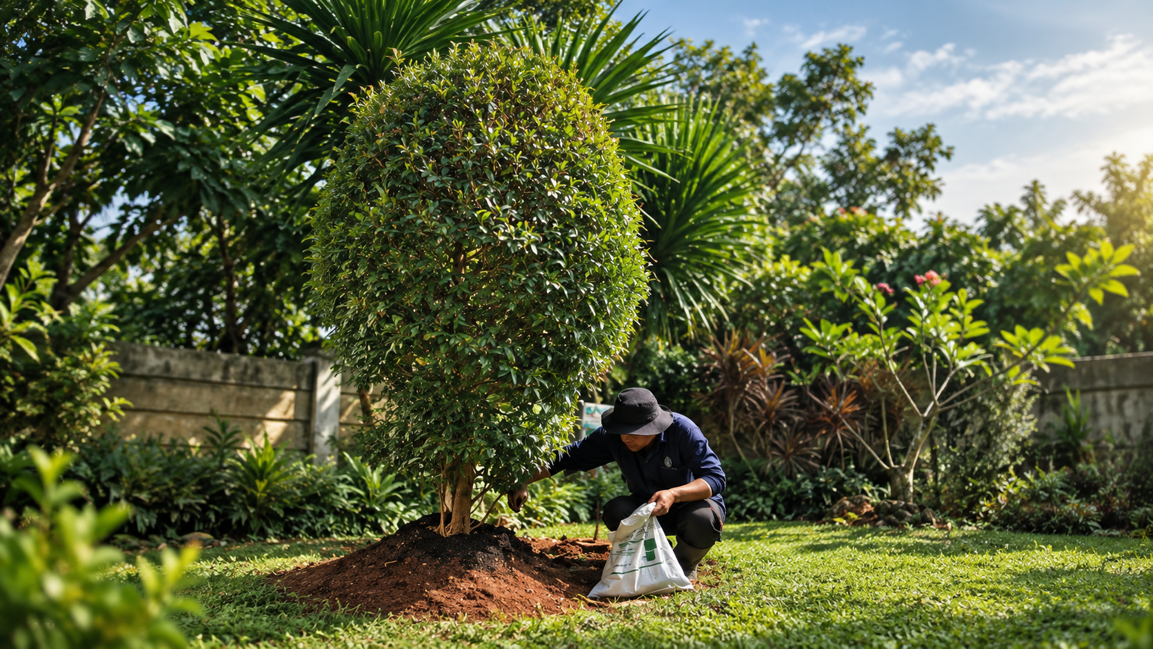 Pemeliharaan dan Perawatan Area Taman