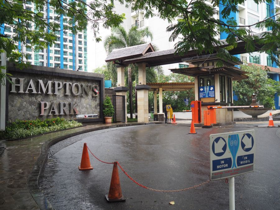 Keamanan 24 Jam Apartemen Hamptons Park