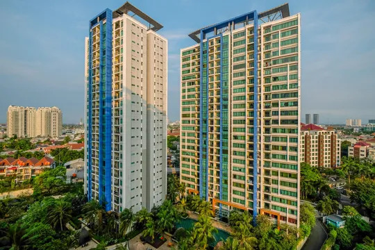 Siteplan Kawasan Apartemen Hamptons Park