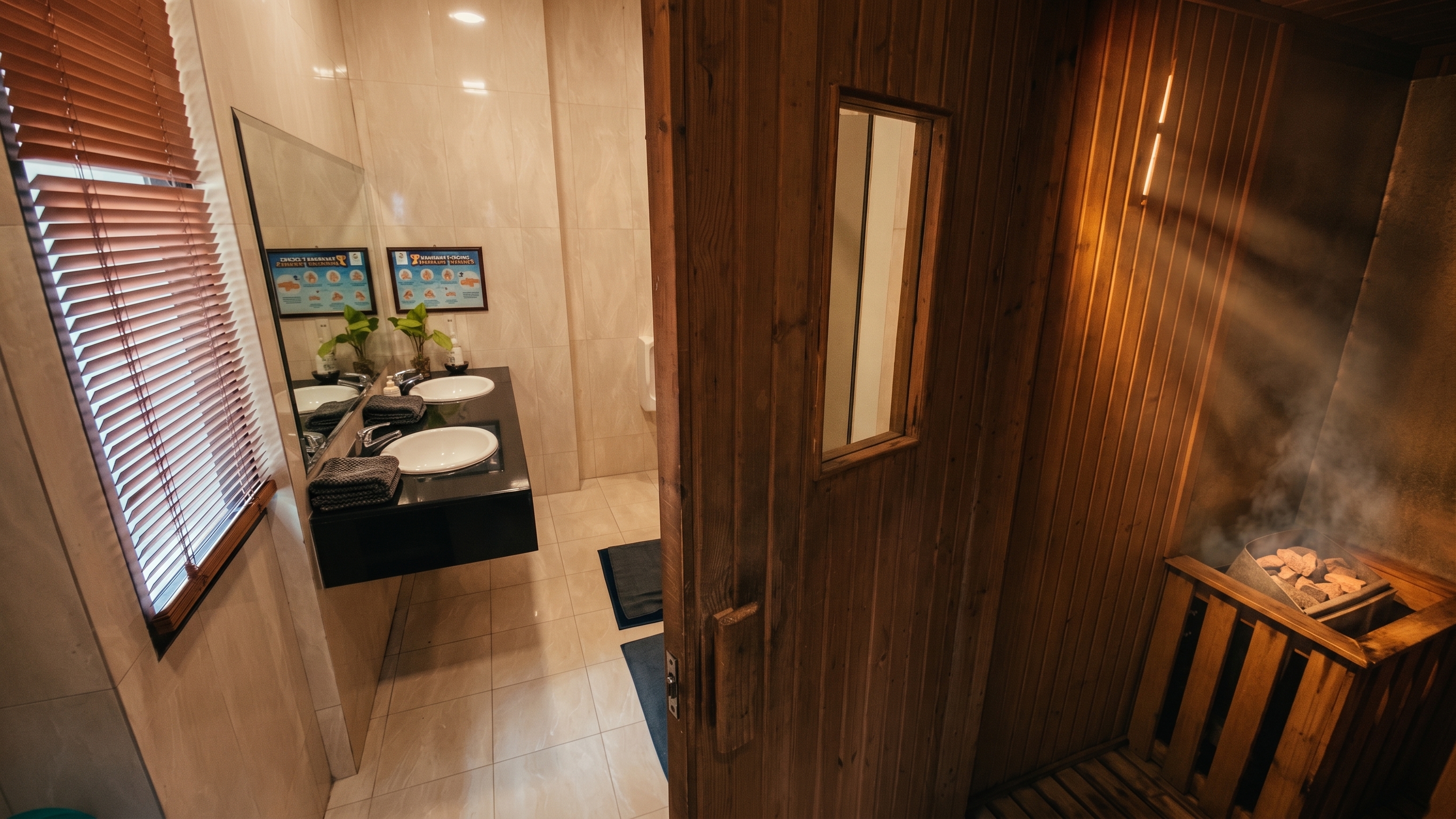 Steam and Sauna